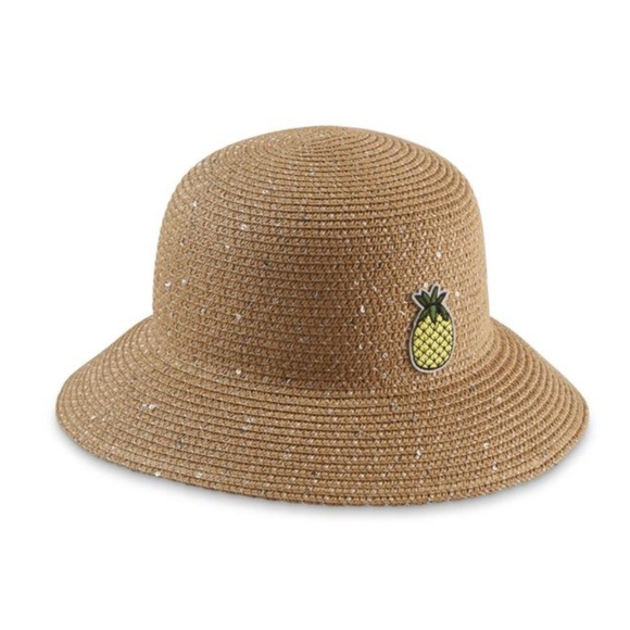 sun hat with pineapple, new condition main image 3